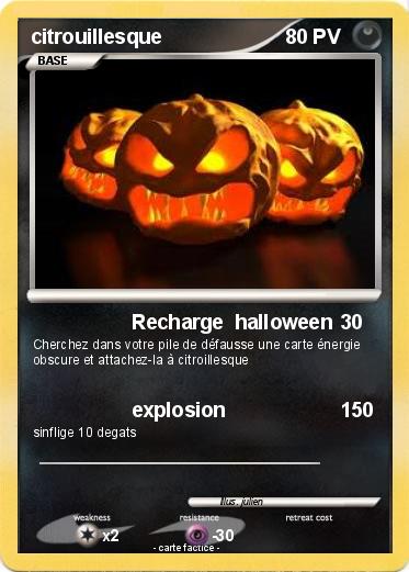 Pokemon citrouillesque