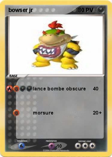 Pokemon bowser jr