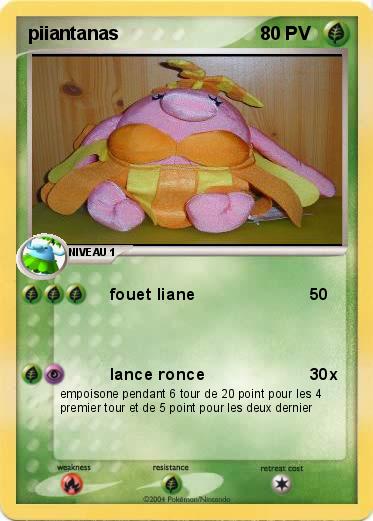 Pokemon piiantanas