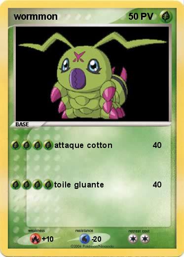 Pokemon wormmon
