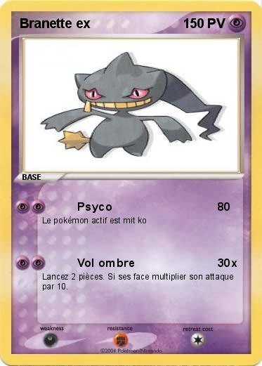 Pokemon Branette ex
