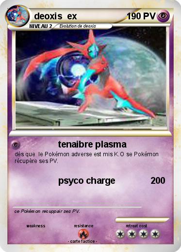 Pokemon deoxis  ex