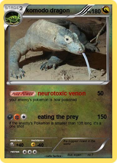 Pokemon komodo dragon