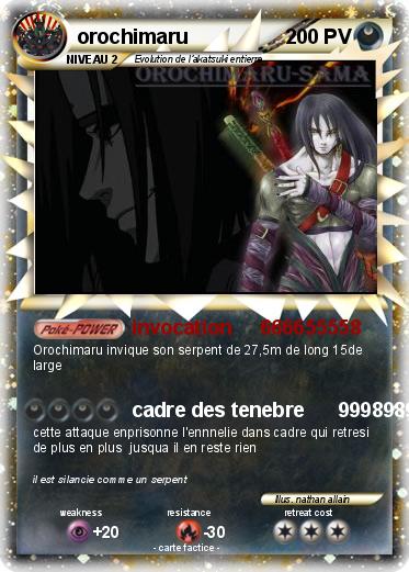 Pokemon orochimaru