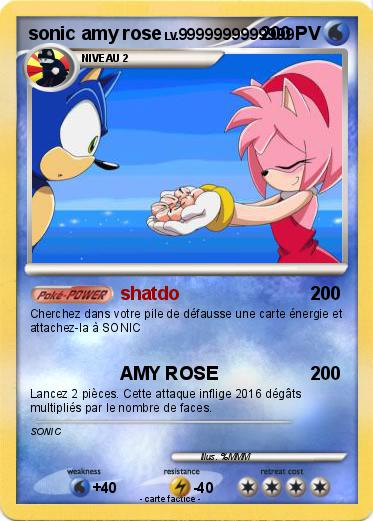 Pokemon sonic amy rose
