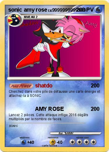Pokemon sonic amy rose