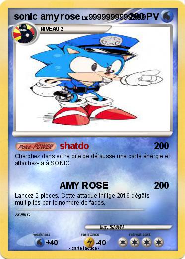 Pokemon sonic amy rose