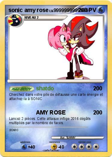 Pokemon sonic amy rose