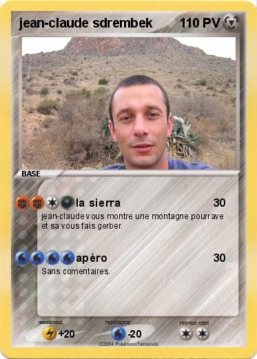 Pokemon jean-claude sdrembek