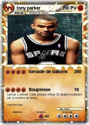 Pokemon tony parker