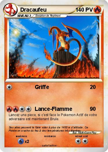 Pokemon Dracaufeu