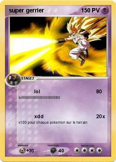 Pokemon super gerrier