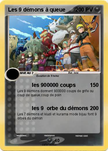 Pokemon Les 9 démons à queue
