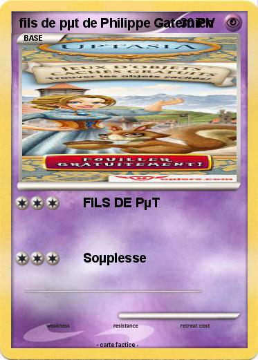 Pokemon fils de pµt de Philippe Gaternich