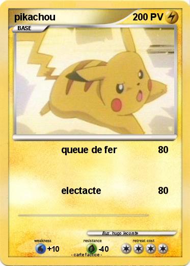 Pokemon pikachou