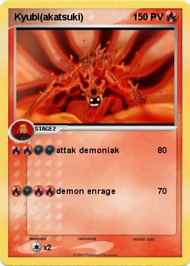 Pokemon Kyubi(akatsuki)