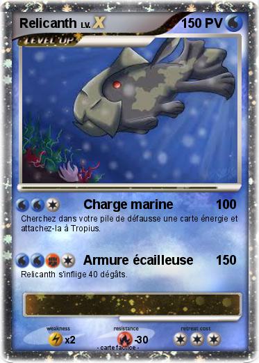 Pokemon Relicanth