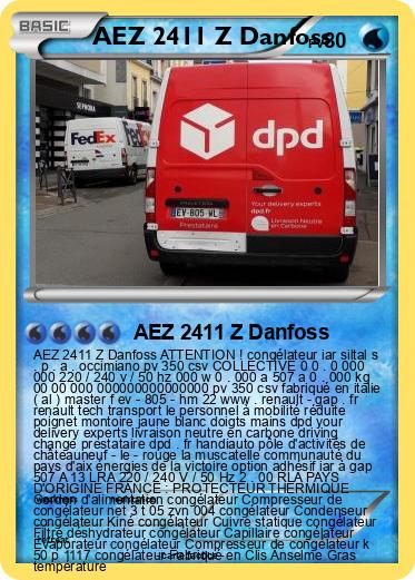 Pokemon AEZ 2411 Z Danfoss