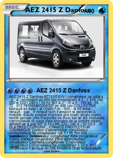 Pokemon AEZ 2415 Z Danfoss