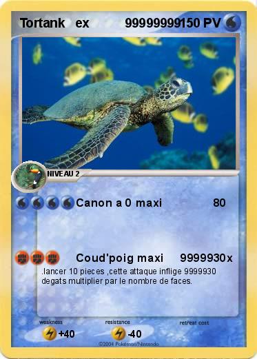 Pokemon Tortank   ex          99999999