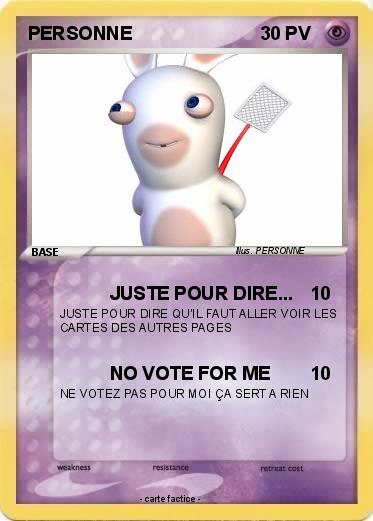 Pokemon PERSONNE