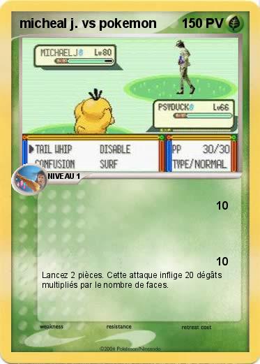 Pokemon micheal j. vs pokemon