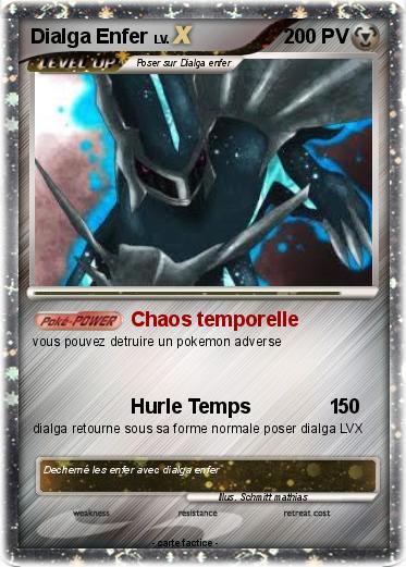Pokemon Dialga Enfer