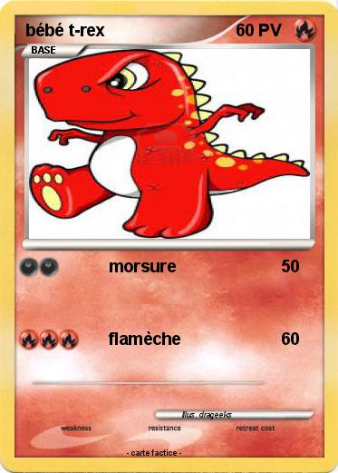Pokemon bébé t-rex