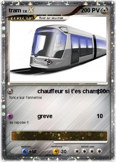 Pokemon tram