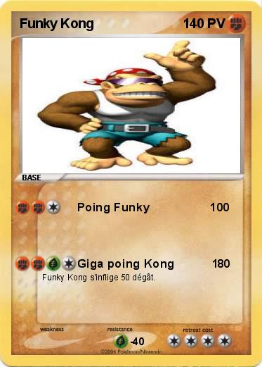 Pokemon Funky Kong