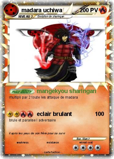 Pokemon madara uchiwa