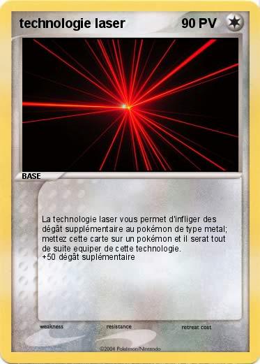 Pokemon technologie laser