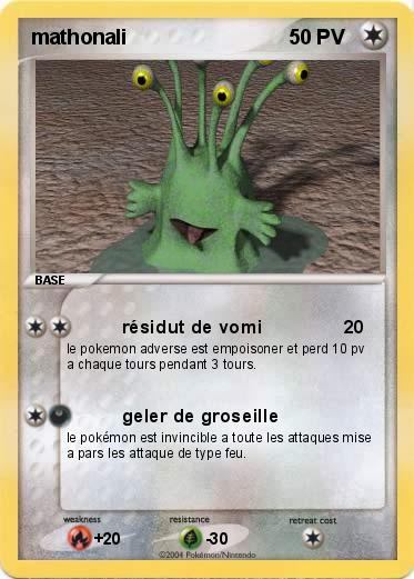 Pokemon mathonali