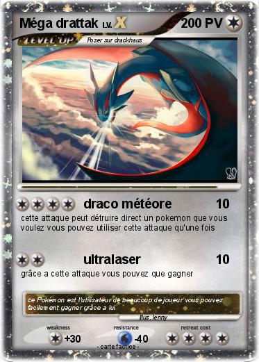 Pokemon Méga drattak