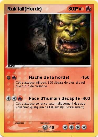 Pokemon Ruk'tall(Horde)                       0