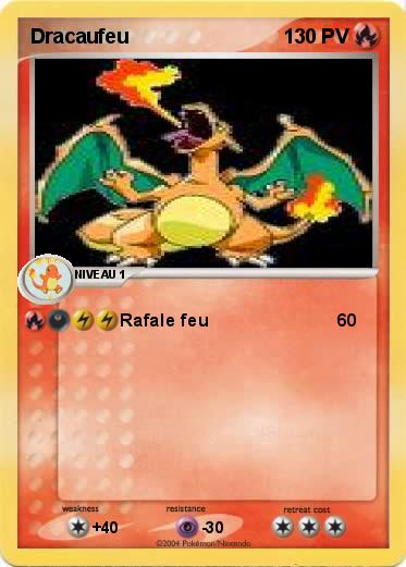 Pokemon Dracaufeu