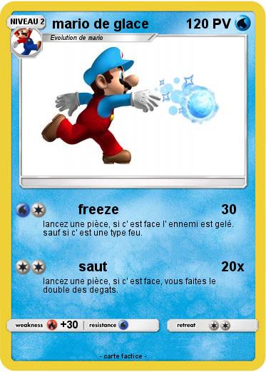 Pokemon mario de glace