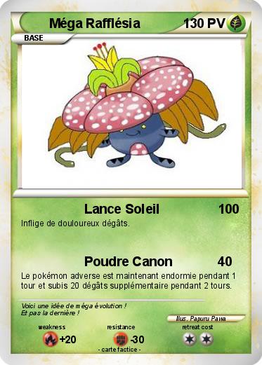 Pokemon Méga Rafflésia