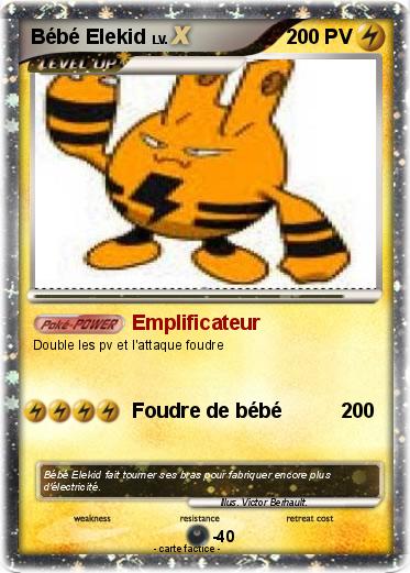Pokemon Bébé Elekid