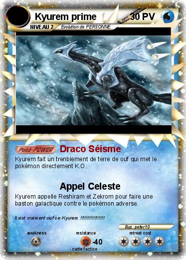 Pokemon Kyurem prime