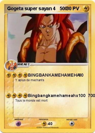 Pokemon Gogeta super sayan 4   500