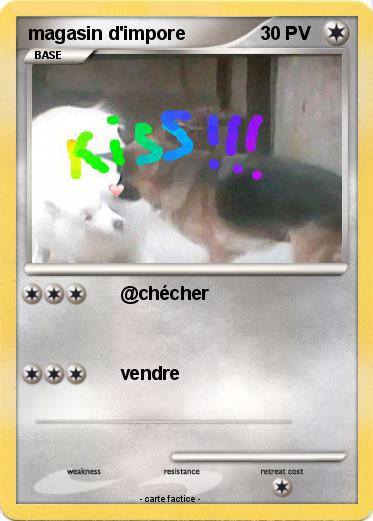 Pokemon magasin d'impore