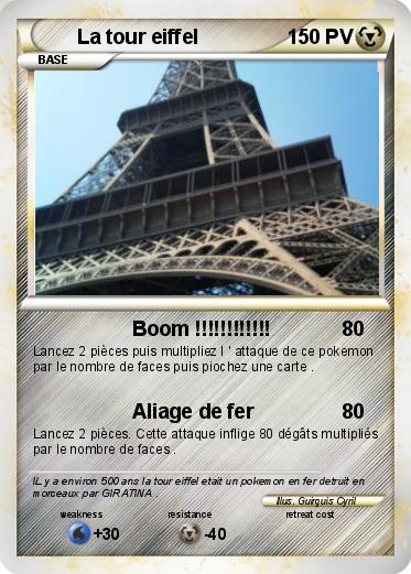 Pokemon La tour eiffel