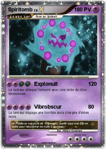 Pokemon Spiritomb