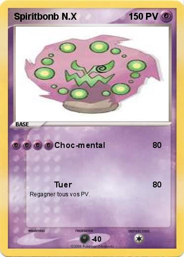 Pokemon Spiritbonb N.X
