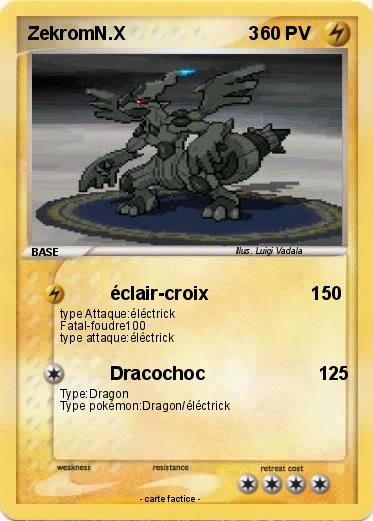 Pokemon ZekromN.X                        3