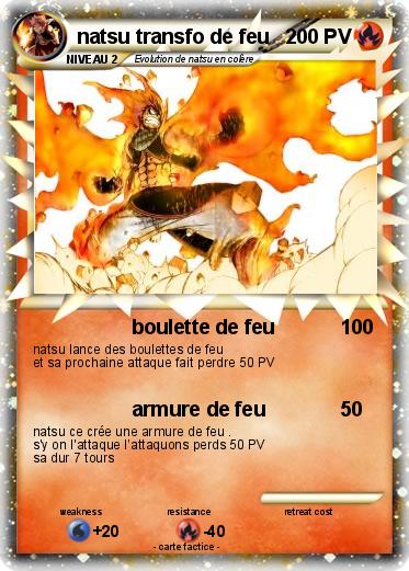 Pokemon natsu transfo de feu