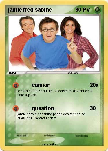 Pokemon jamie fred sabine
