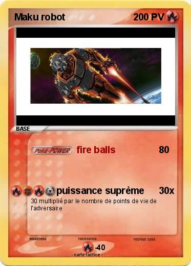Pokemon Maku robot