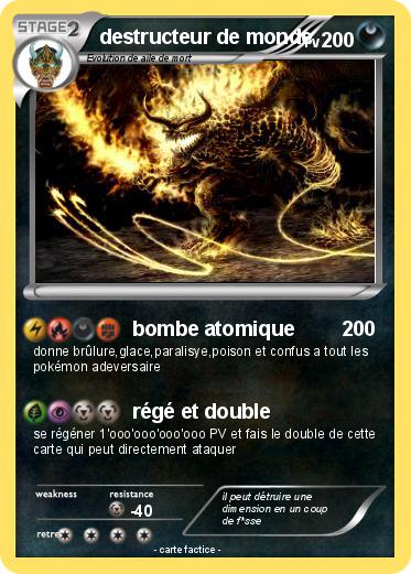 Pokemon destructeur de monde
